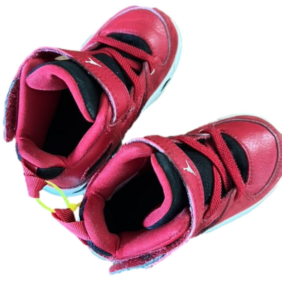 JORDAN FLIGHT Club '91 BT Gym Red 555330-600 Size 5C - Picture 7 of 7